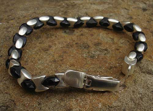 silver bracelet