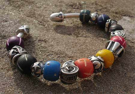 silver bracelets