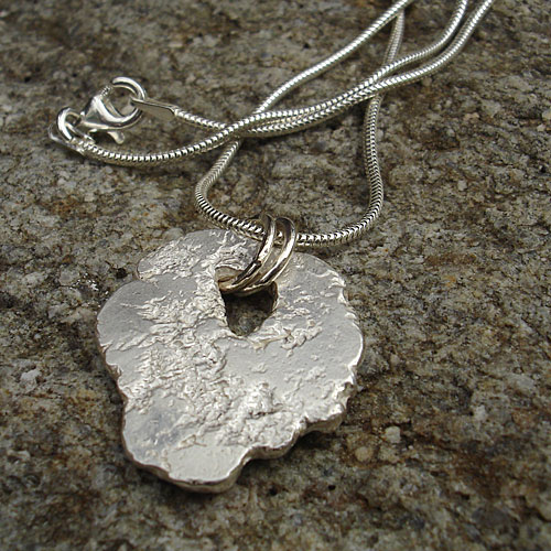 silver pendant