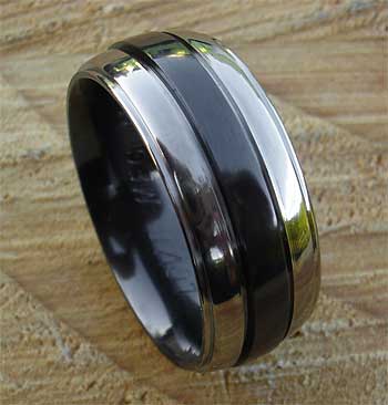 Affordable designer wedding ring for men