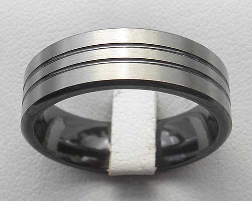 Mens alternative wedding ring