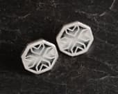 Beautiful Celtic cross stud earrings