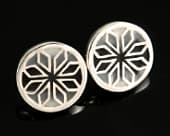 Beautiful circular celtic stud earrings