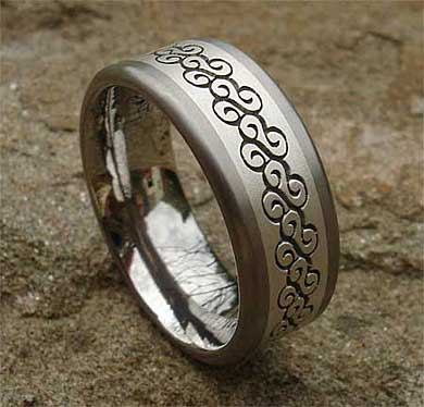 Bespoke wedding ring