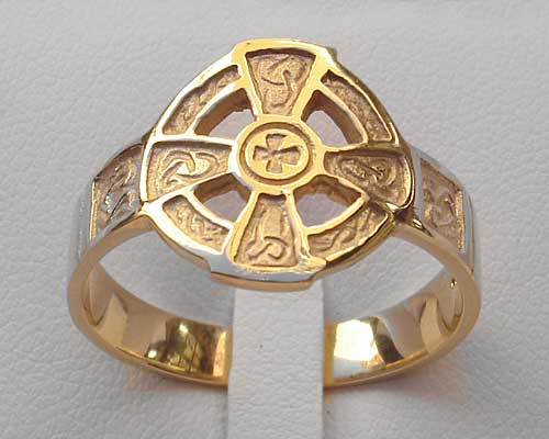 Scottish Celtic cross Ring