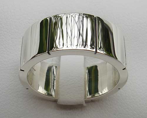 Mens / Unisex Solitaire Black Diamond Signet Ring - Afrogem Jewellers