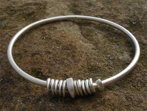 Contemporary Sterling Silver Bracelet | LOVE2HAVE in the UK!