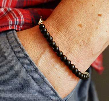 Designer bead bracelet