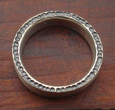 Designer handmade sterling silver ring