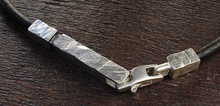 Designer silver mens bracelet
