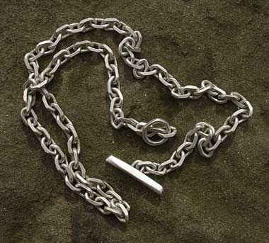 Designer sterling silver necklace