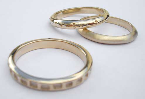 Gold Scottish rings