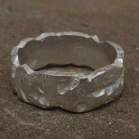 Handmade silver designer ring