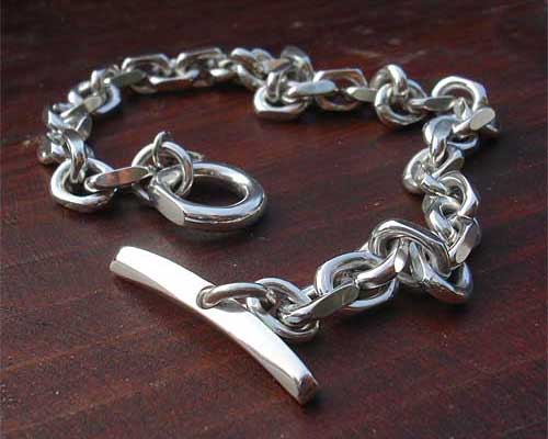 Handmade Sterling Silver Chain Bracelet | LOVE2HAVE in the UK!