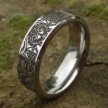 Mayan wedding ring