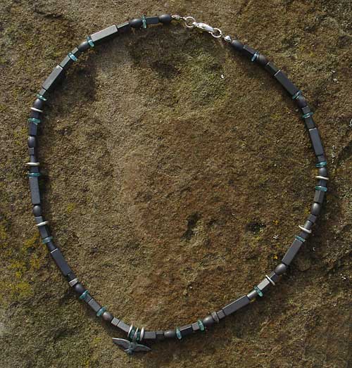 Mens beaded necklace