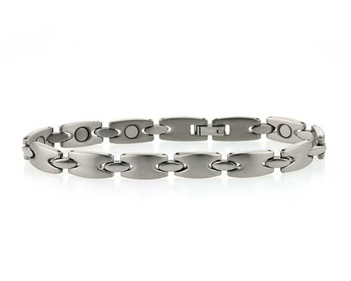 Mens designer link bracelet