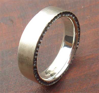 Handmade sterling silver ring