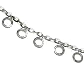 Modern boho contemporary charm bracelet