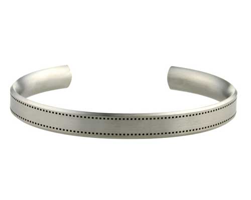 Patterned Mens Designer Cuff Bracelet | LOVE2HAVE in the UK!