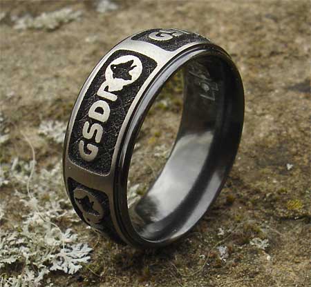 Personalised custom ring