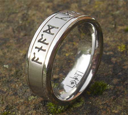 Personalised Runic ring