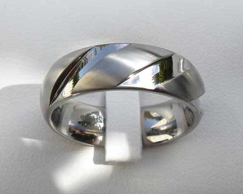 Plain designer wedding ring