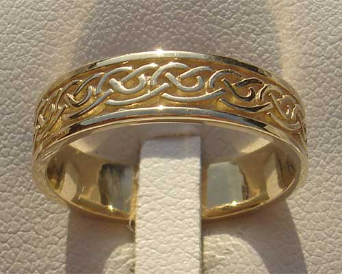 Size N Gold Celtic Designer Ring | SALE | LOVE2HAVE UK!