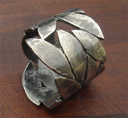 Silver Roman ring