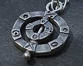 Silver Viking pendant