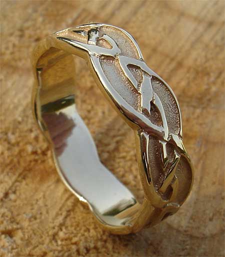 Traditional Scottish wedding ring