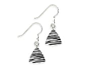 Titanium earrings inspired by the beauty and patterns of the natural world
