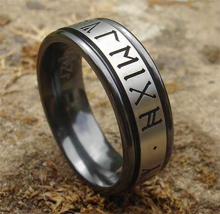 Runic wedding ring