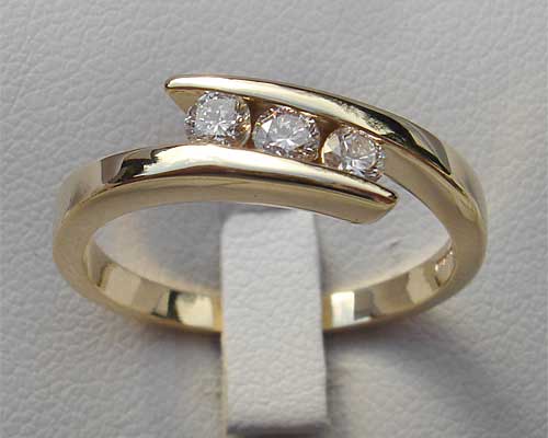 Unique designer engagement ring