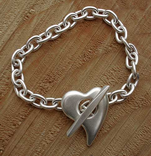 Unique Sterling Silver Heart Bracelet | SALE | LOVE2HAVE UK!