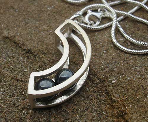 Womens Unusual Handmade Silver Necklace | LOVE2HAVE UK!