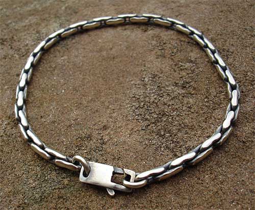 Unusual Silver Chain Bracelet For Men | LOVE2HAVE in the UK!