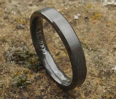 Unusual wedding ring for men
