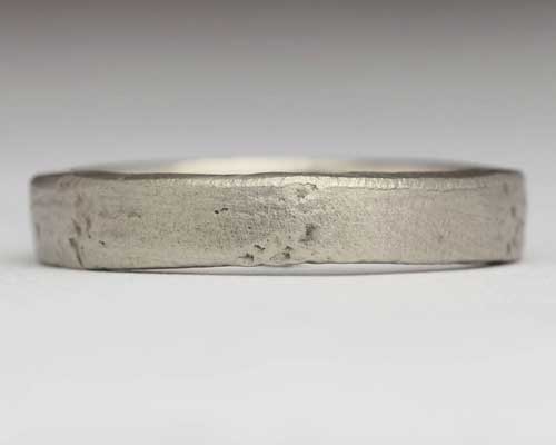 Womens handmade silver ring