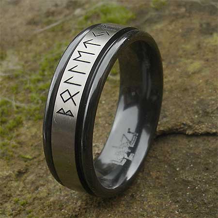 Personalised Rune ring